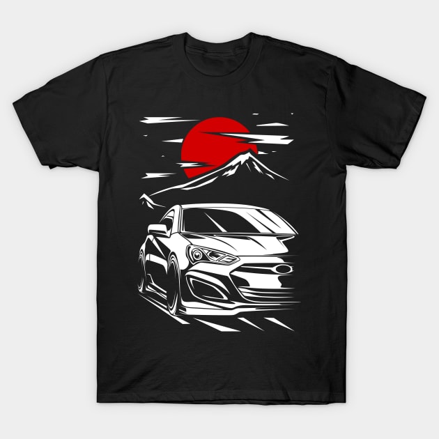 Hyundai Genesis Coupe BK2 T-Shirt by racingfactory